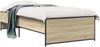 vidaXL Bettrahmen Sonoma-Eiche 80 x 200 cm Holzwerkstoff 8009095 Bild 2