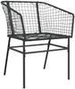 vidaXL Gartenstühle 2 Stk. Schwarz Poly Rattan 369098 Bild 4
