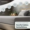 twenty:three® Bettlaken Lyocell Spannbettlaken Light Gray, Lyocell, Atmungsaktiv, Ultraweich, 100% TENCEL™ Lyocell, 120x200 Bild 2