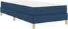vidaXL Boxspringbett mit Matratze Blau 90 x 200 cm Stoff 3398541 Bild 4