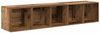 vidaXL TV-Schrank Set Wandmontiert 2 pcs Altholz Holzwerkstoff 3393171 Bild 2
