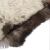 vidaXL Schafpelz Mischfarbe (60-70)x(90-100) cm 335863 Bild 5