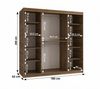 ABIKS MÖBEL Schwebetürenschrank RUBINO Y 180 Schlafzimmerschrank mit Schiebetüren Bild 2