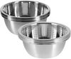 Seiher und Schüssel Set, Ø 20 cm, 2-teilig, Edelstahl Bild 1