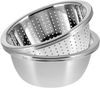 Seiher und Schüssel Set, Ø 20 cm, 2-teilig, Edelstahl Bild 2