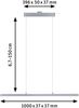 Paulmann 955. 78 URail LED Pendel Lento Smart Home Zigbee 100cm 3x1800lm 3x13,5W Tunable White dimmbar 230V Chrom matt Bild 3