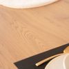 HOME DELUXE Essgruppe Eckig AVENCIA inkl. U-Fuß - 240 x 120 cm Light Oak 6 Stühle Grau Bild 4