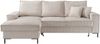 Polsterecke >Rube< Schlaffunktion, Stauraum, Cord beige - 240x92x150cm (BxHxT) Bild 1