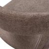 Esszimmerstuhl Noble aus Webstoff, Retro Chic Design, taupe, gepolstert und bequem Bild 5
