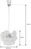 Lucande Hängeleuchte Diborah, Glas Transparent IP20, 5 x 8 W LED Bild 3