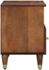 vidaXL TV-Schränk Honigbraun 80 x 33 x 46 cm Massivholz Mango 4018753 Bild 4