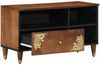 vidaXL TV-Schränk Honigbraun 80 x 33 x 46 cm Massivholz Mango 4018753 Bild 2