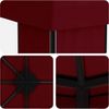 vidaXL Garten Pavillon 6 x 3 m Bordeauxrot Polyester und Stahl 190 3376017 Bild 5