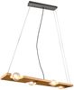 Pendelleuchte TAILOR 4 flammig Holzbrett naturbelassen, Breite 115cm Bild 2
