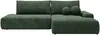 Vente-unique - DAVISO Sofa Stoff Grün - B 164 cm x H 87 cm x L 276 cm Bild 2