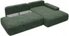 Vente-unique - DAVISO Sofa Stoff Grün - B 164 cm x H 87 cm x L 276 cm Bild 5