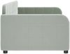 vidaXL Tagesbett Hellgrau 90x190 cm Samt 354071 Bild 4