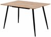 Esstisch Emilia ausziehbar 120-150-180 x 80 cm 4-10 Personen Küchentisch mit Metallgestell für Küche, Esszimmer Holz Optik Eichefarben Bild 5