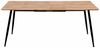 Esstisch Emilia ausziehbar 120-150-180 x 80 cm 4-10 Personen Küchentisch mit Metallgestell für Küche, Esszimmer Holz Optik Eichefarben Bild 2