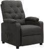 vidaXL Relaxsessel Dunkelgrau Stoff 339103 Bild 2