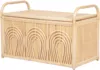 Vente-unique - LUMORA Small storage Rattan Beige - B 48 cm x H 58 cm x L 91 cm Bild 2