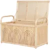 Vente-unique - LUMORA Small storage Rattan Beige - B 48 cm x H 58 cm x L 91 cm Bild 4