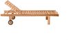 MiaMöbel Teak Gartenliege Massivholz Teak Modern Bild 2