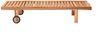MiaMöbel Teak Gartenliege Massivholz Teak Modern Bild 3