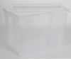 TEX Box 70L Aufbewahrungskiste Spielzeugkiste transparent mit Deckel 57x38x40cm Bild 4