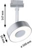 Paulmann 955. 87 URail LED Schienenspot Circle 160lm 5W 3000K dimmbar 230V Chrom matt Bild 3