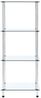 vidaXL Regal mit 4 Ablagen Transparent 40x40x100 cm Hartglas 249505 Bild 2