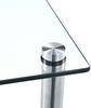 vidaXL Regal mit 4 Ablagen Transparent 40x40x100 cm Hartglas 249505 Bild 4