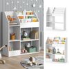Kinderregal Luigi Weiß 100.4 x 114.2 cm ohne Faltboxen Vicco Bild 2