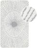 Wecon home Basics Badematte Jasbeer, Höhe 15 mm, Polyester, rechteckig, waschbar, rutschfest, strapazierfähig, pflegeleicht mit Linien Design Bild 3