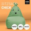 LUMALAND 'Animal Line Chicken' Kindersitzsack, indoor & outdoor, Polyester grün, 200 l Bild 2