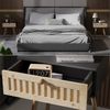 Nachttisch Holk Anthrazit/Kiefer 2-er Set Vicco Bild 4