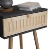Nachttisch Holk Anthrazit/Kiefer 2-er Set Vicco Bild 5