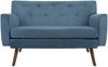 CLP Sofa Kioni Cordbezug 2-Sitzer komfortabel gepolstert bis 240 kg belastbar,blau Bild 5