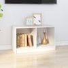 vidaXL TV-Schrank Weiß 70x33x42 cm Massivholz Kiefer 809943 Bild 3