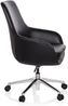 hjh OFFICE Profi Chefsessel BARENO Leder schwarz Bild 3