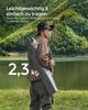 Songmics Campingstuhl, 2er Set, Klappstuhl für Outdoor, Angelstuhl mit Armlehnen, Getränkehalter, tragbar, klappbar, bis 120 kg Bild 2