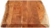 vidaXL Tischplatte 120x60x3,8cm Rechteckig Massivholz Akazie Baumkante 370648 Bild 4