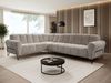 Beautysofa Ecksofa mit Metallbeine in schwarzer VOLARE L, mit höchstem Sitzkomfort, ohne Schlaffunktion Bild 5