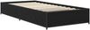 vidaXL Bettrahmen Schwarze Eiche 80 x 200 cm Holzwerkstoff 8009141 Bild 2