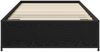 vidaXL Bettrahmen Schwarze Eiche 80 x 200 cm Holzwerkstoff 8009141 Bild 3