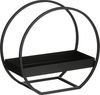 Mica Tablett schwarz Eisen 30 x 15 x 28 cm Bild 5