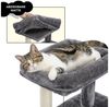 PAWZ Road Kratzbaum Katzenbaum Katzenmöbel mit Sisal-Seil Plüsch Liege Spielhaus Höhlen, großes Top Bett Bild 2