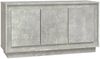vidaXL Sideboard Betongrau 102x35x55 cm Holzwerkstoff 831889 Bild 2
