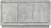 vidaXL Sideboard Betongrau 102x35x55 cm Holzwerkstoff 831889 Bild 5