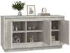 vidaXL Sideboard Betongrau 102x35x55 cm Holzwerkstoff 831889 Bild 4